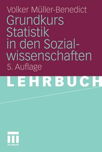 Produktbild: Grundkurs Statistik in den Sozialwissenschaften
