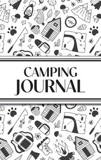 Produktbild: Camping Journal (Black and White Camping Doodles) (Hardcover)