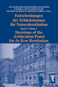 Produktbild: Entscheidungen der Schiedsinstanz f&uuml;r Naturalrestitution