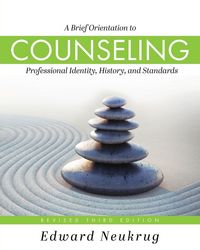 Produktbild: A Brief Orientation to Counseling