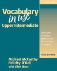 Produktbild: McCarthy, M: Vocabulary in Use Upper Intermediate with Answe