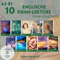Produktbild: 10 Englische Krimi-Lekt&uuml;re A2-B1 (10 B&uuml;cher + Audio-CDs)
