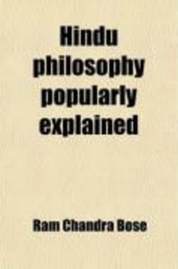 Produktbild: Hindu Philosophy Popularly Explained; The Orthodox Systems