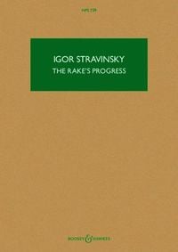 Produktbild: Stravinsky: The Rake's Progress - Opera in Three Acts Study Score