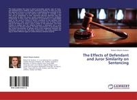 Produktbild: The Effects of Defendant and Juror Similarity on Sentencing