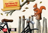 Produktbild: F&uuml;nf N&uuml;sse f&uuml;r Eichh&ouml;rnchen. Kamishibai Bildkartenset