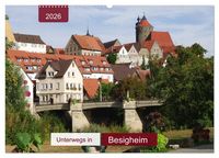 Produktbild: Unterwegs in Besigheim (Wandkalender 2026 DIN A2 quer), CALVENDO Monatskalender