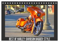Produktbild: BEST OF HARLEY-DAVIDSON BAGGER-STYLE (Tischkalender 2025 DIN A5 quer), CALVENDO Monatskalender