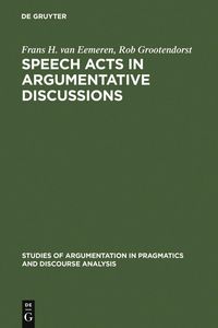 Produktbild: Speech Acts in Argumentative Discussions