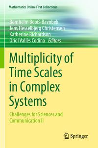 Produktbild: Multiplicity of Time Scales in Complex Systems