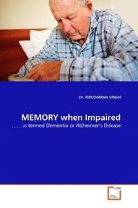 Produktbild: SINGH, D: MEMORY when Impaired