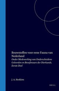 Produktbild: Bouwstoffen Voor Eene Fauna Van Nederland