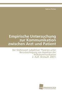 Produktbild: Pitcher, S: Empirische Untersuchung zur Kommunikation zwisch