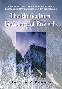 Produktbild: The Multicultural Dictionary of Proverbs