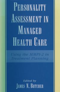 Produktbild: Personality Assessment in Managed Health Care