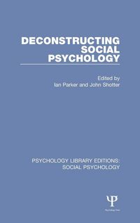 Produktbild: Deconstructing Social Psychology