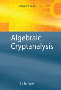 Produktbild: Algebraic Cryptanalysis