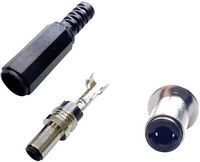 Produktbild: BKL Electronic Niedervolt-Steckverbinder Stecker, gerade 5.50mm 2.50mm 1St.