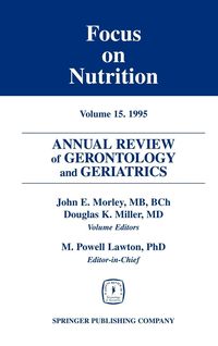 Produktbild: Annual Review of Gerontology and Geriatrics, Volume 15, 1995