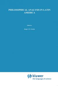 Produktbild: Philosophical Analysis in Latin America