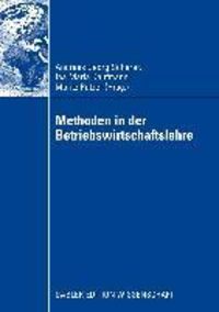 Produktbild: Methoden in der Betriebswirtschaftlehre