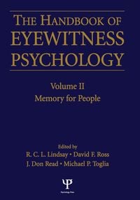 Produktbild: Handbook Of Eyewitness Psychology 2 Volume Set