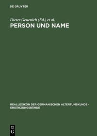 Produktbild: Person und Name