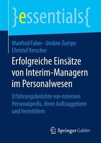 Produktbild: Erfolgreiche Eins&auml;tze von Interim-Managern im Personalwesen