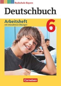 Produktbild: Deutschbuch - Sprach- und Lesebuch - Realschule Bayern 2017 - 6. Jahrgangsstufe