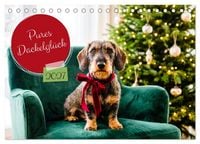 Produktbild: Pures Dackelgl&uuml;ck (Tischkalender 2027 DIN A5 quer), CALVENDO Monatskalender