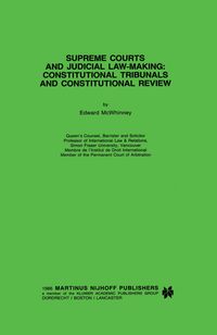 Produktbild: Supreme Courts and Judicial Law-Making: Constitutional Tribunals and Constitutional Review