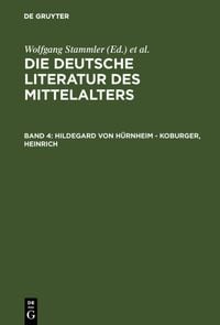Produktbild: Hildegard von H&uuml;rnheim - Koburger, Heinrich