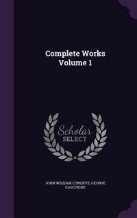 Produktbild: Complete Works Volume 1