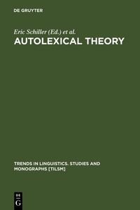 Produktbild: Autolexical Theory