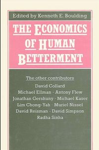 Produktbild: The Economics of Human Betterment