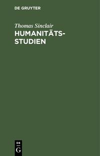 Produktbild: Humanit&auml;tsstudien