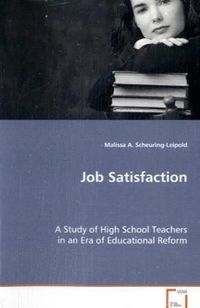Produktbild: Scheuring-Leipold Malissa A.: Job Satisfaction