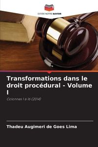 Produktbild: Transformations dans le droit proc&eacute;dural - Volume I