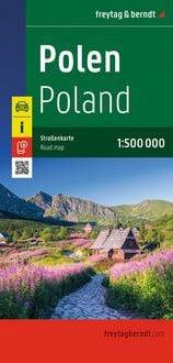Produktbild: Polen, Stra&szlig;enkarte 1:500.000, freytag & berndt