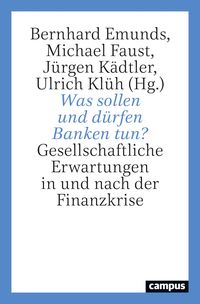Produktbild: Was sollen und d&uuml;rfen Banken tun?