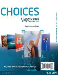 Produktbild: Harris, M: Choices Pre-Intermediate eText Students Book Acce