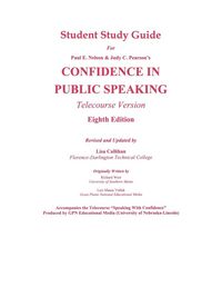 Produktbild: Student Study Guide for Confidence in Public Speaking