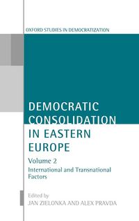 Produktbild: Democratic Consolidation in Eastern Europe
