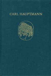Produktbild: Carl Hauptmann: S&auml;mtliche Werke / Band V,1: Romane I (Textband)