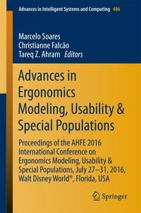 Produktbild: Advances in Ergonomics Modeling, Usability & Special Populations