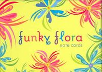 Produktbild: Funky Flora Small Note Cards