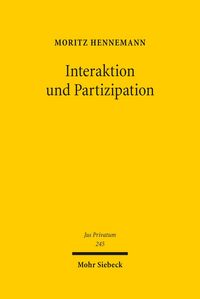 Produktbild: Interaktion und Partizipation