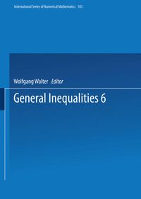 Bild vom Artikel General Inequalities 6 vom Autor Wolfgang Walter
