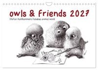 Produktbild: owls & friends 2027 (Wall Calendar 2027 DIN A4 landscape), CALVENDO 12 Month Wall Calendar