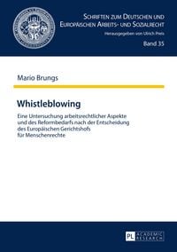 Produktbild: Whistleblowing